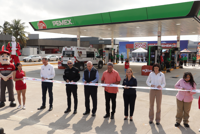 GRUPO GAREL inaugura en Altamira, nueva estación de servicio PEMEX operada por
                    NEXUM